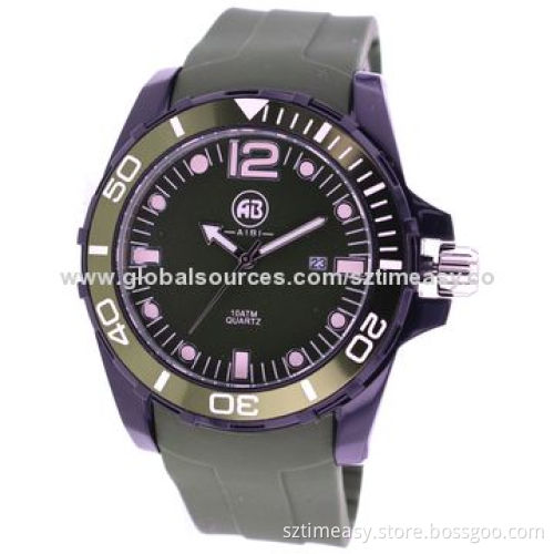 Luxury Stainless Steel Watches with Diamonds